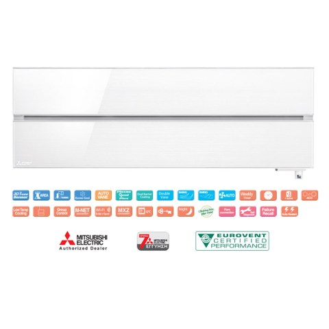 Κλιματιστικό Mitsubishi Electric MSZ / MUZ LN50VG Natural White Inverter