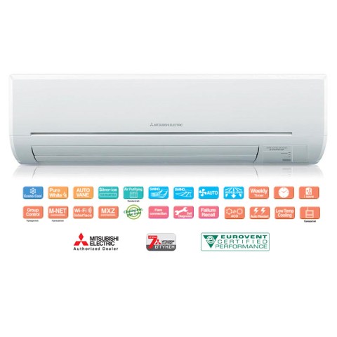 Κλιματιστικό τοίχου Mitsubishi inverter MSZ / MUZ-GF60VE 18.000 Btu